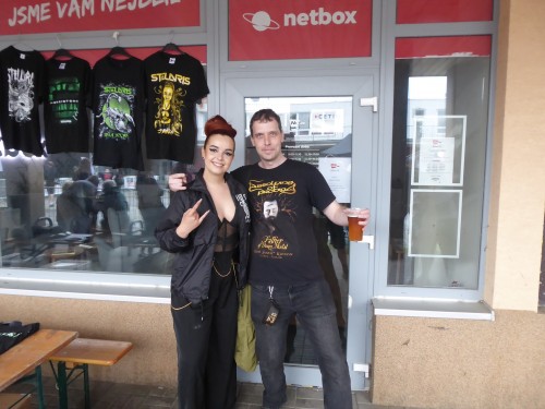 červen 2025 - Nicol (zpěvačka Stellaris) a já