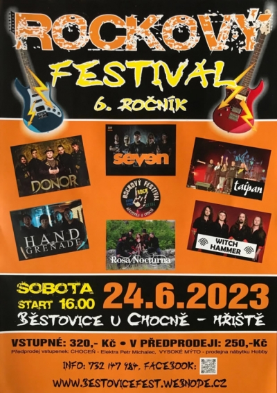 Rockový festival Běstovice 2023 (vol.6) Rockový festival Běstovice 2023 (vol.6)