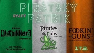 Pirátský svatý Patrik 2023 Pirátský svatý Patrik 2023