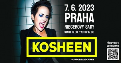 Kosheen & Sian Evans CZ Tour 2023 - Praha (2.koncert)
