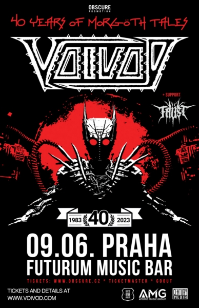 VOIVOD - 40 years - Praha