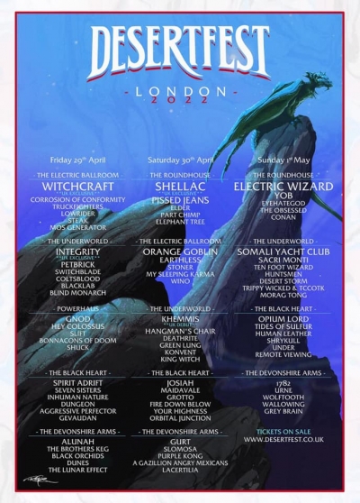 Desertfest London 2021 + 2022