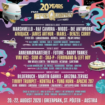(ZRUŠENO) FM4 Frequency Festival 2020 (vol. 20) (ZRUŠENO) FM4 Frequency Festival 2020 (vol. 20)