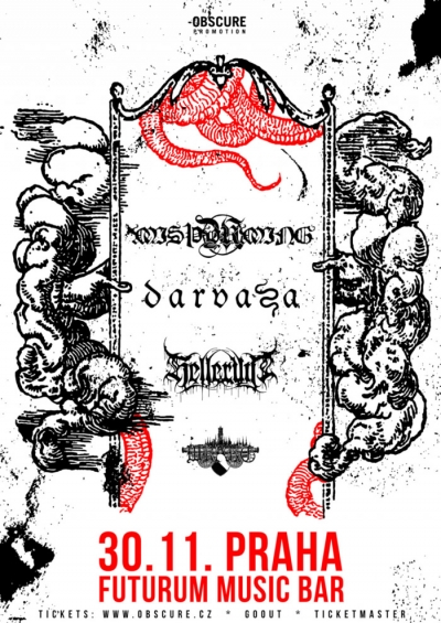 MISÞYRMING, DARVAZA, HELLERUIN, WRANG - Praha MISÞYRMING, DARVAZA, HELLERUIN, WRANG - Praha