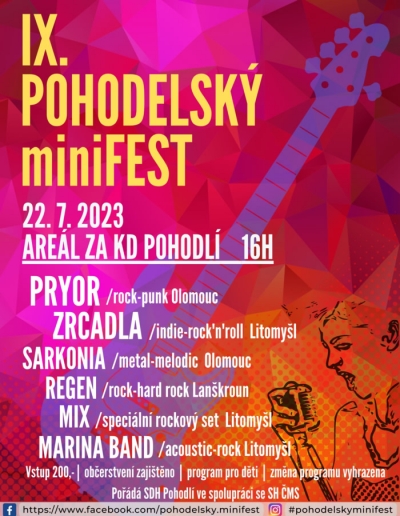 Pohodelský minifest 2023 (vol. 9) Pohodelský minifest 2023 (vol. 9)