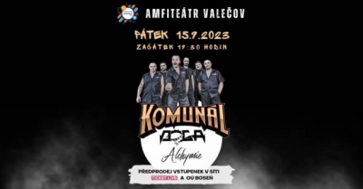Valečovské kulturní léto 2023 - DOGA + KOMUNÁL + ALCHYMIE Valečovské kulturní léto 2023 - DOGA + KOMUNÁL + ALCHYMIE