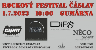 Rockový festival Čáslav 2023