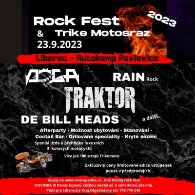 Rock Fest & Trike Motosraz 2023 Rock Fest & Trike Motosraz 2023