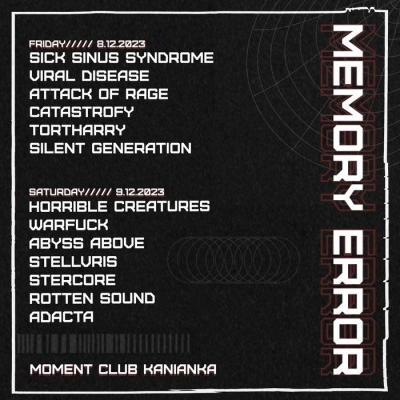 MEMORY ERROR vol. XII (2023) MEMORY ERROR vol. XII (2023)