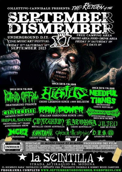 September to Dismember 2023 (vol.11) September to Dismember 2023 (vol.11)