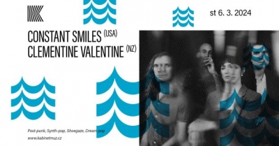 CONSTANT SMILES (USA/Sacred Bones) + CLEMENTINE VALENTINE (NZ) | Brno 2024 CONSTANT SMILES (USA/Sacred Bones) + CLEMENTINE VALENTINE (NZ) | Brno 2024