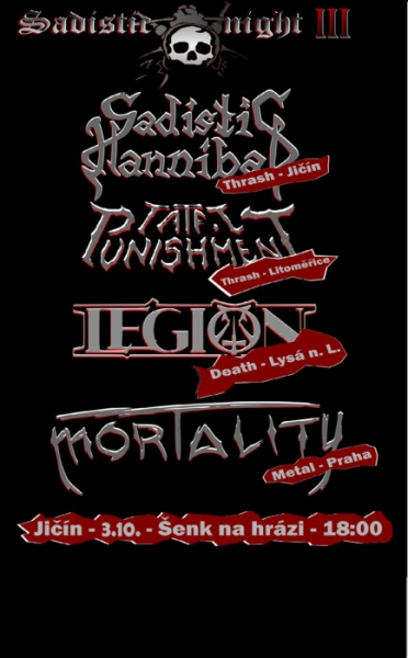 (ZRUŠENO) Sadistic Night III.