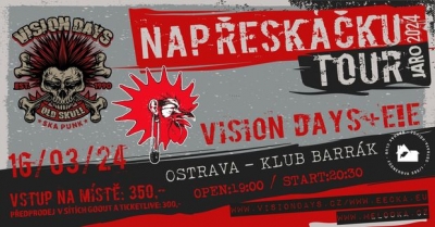 Vision Days & E!E - Napřeskáčku tour 2024 - Ostrava Vision Days & E!E - Napřeskáčku tour 2024 - Ostrava