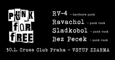 PUNK 4 FREE: RV4 - Ravachol - Sladkobol - Bez Pecek PUNK 4 FREE: RV4 - Ravachol - Sladkobol - Bez Pecek