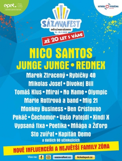 Sázavafest 2020 + 2021 + 2022 (vol. 20) Sázavafest 2020 + 2021 + 2022 (vol. 20)