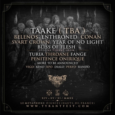 (ZRUŠENO) Tyrant fest 2020+2021+2022 (vol.5) (ZRUŠENO) Tyrant fest 2020+2021+2022 (vol.5)