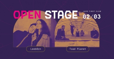 OPEN STAGE 2024: Leeb0rn (křest alba) + Toad Planet OPEN STAGE 2024: Leeb0rn (křest alba) + Toad Planet