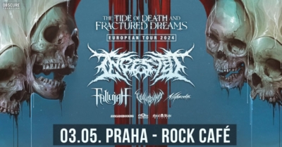 INGESTED - The Tide of Death and Fractured Dreams European Tour 2024 - Praha INGESTED - The Tide of Death and Fractured Dreams European Tour 2024 - Praha