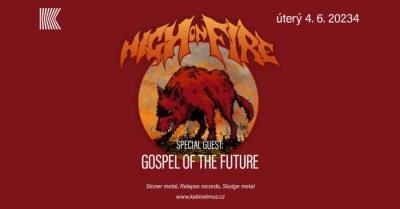 HIGH ON FIRE (USA) - Brno 2024