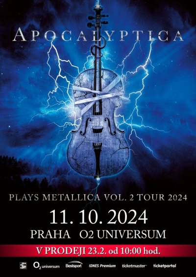 APOCALYPTICA - Plays Metallica Vol. 2 Tour 2024 - Praha