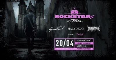 RockstarS in Town vol. III - Sunset Trail, Hazydecay, Godless Truth + support RockstarS in Town vol. III - Sunset Trail, Hazydecay, Godless Truth + support