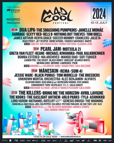 Mad Cool Festival 2024 Mad Cool Festival 2024