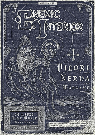 Enemic Interior (ES) + Pilori (FR) + Nerva + Wargame - Bratislava 2024 Enemic Interior (ES) + Pilori (FR) + Nerva + Wargame - Bratislava 2024