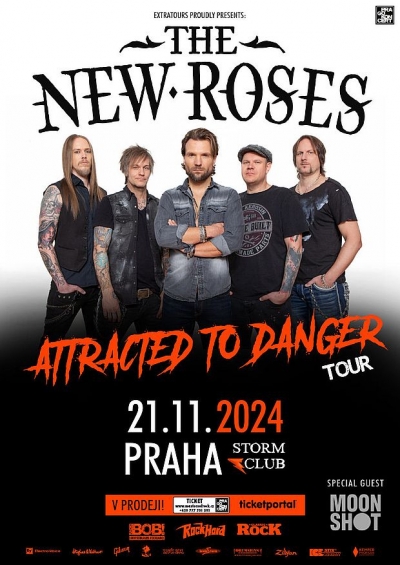 THE NEW ROSES - Attracted To Danger Tour 2024 - Praha THE NEW ROSES - Attracted To Danger Tour 2024 - Praha