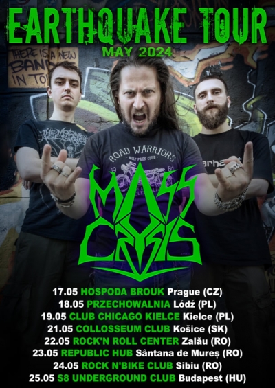 Mass Crysis - Earthquake Tour 2024 - Lodž