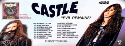 Castle (USA) - Evil Remains Europe Tour 2024 - Lipsko