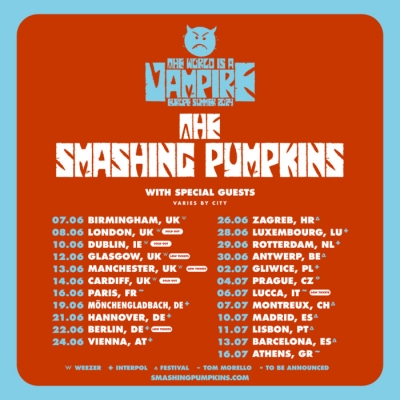 The Smashing Pumpkins -  The World is a Vampire 2024 - Berlín