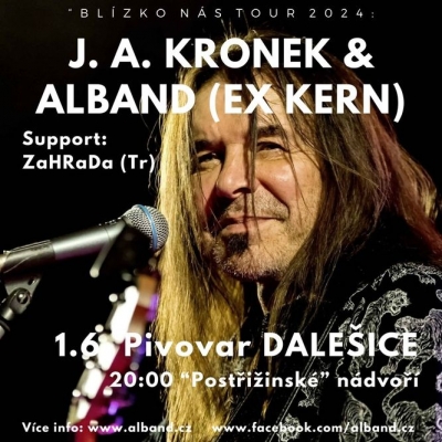 ALBAND - Blízko nás tour 2024 - Dalešice