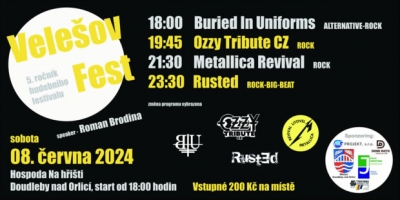 Velešov Fest 2024 (vol.5) Velešov Fest 2024 (vol.5)
