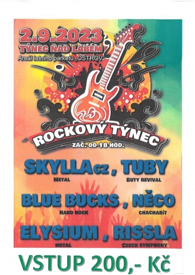 Rockový Týnec 2023 Rockový Týnec 2023