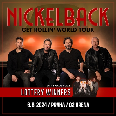 Nickelback - Get Rollin' World Tour 2024 - Praha Nickelback - Get Rollin' World Tour 2024 - Praha