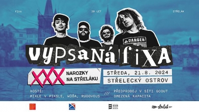 Vypsaná FIXA - XXX Tour 2024 - Praha Vypsaná FIXA - XXX Tour 2024 - Praha
