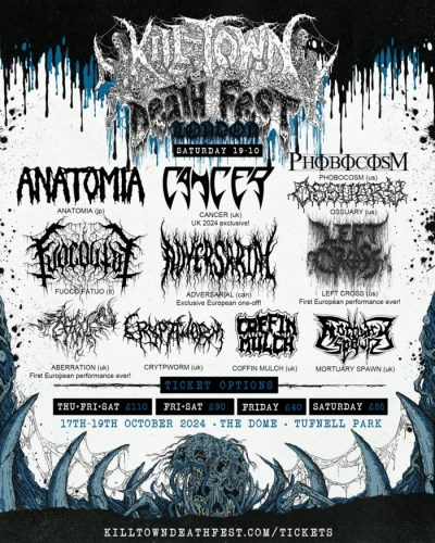 KILL-TOWN DEATH FEST London 2024 KILL-TOWN DEATH FEST London 2024