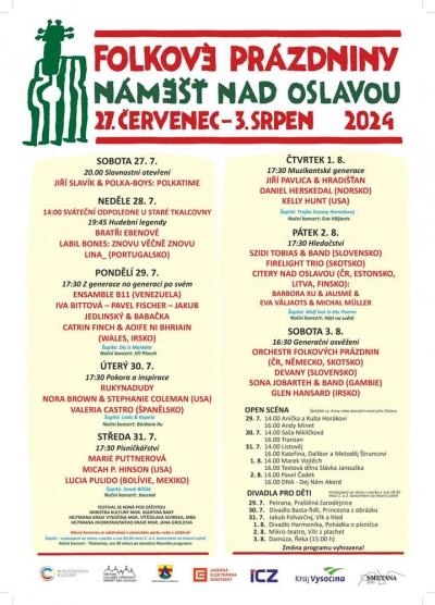 Folkové prázdniny 2024 (vol.38) Folkové prázdniny 2024 (vol.38)