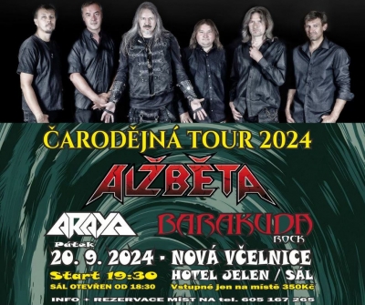 Alžběta - Čarodějná Tour 2024 - Nová Včelnice
