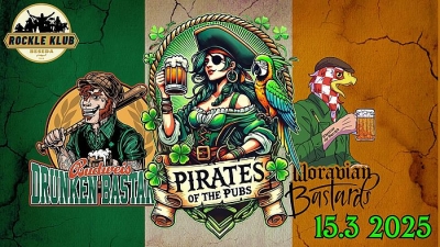 Pirátský svatý Patrik 2025 Pirátský svatý Patrik 2025