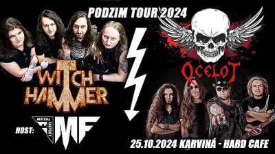 OCELOT & WITCH HAMMER - Podzim Tour 2024 - Karviná OCELOT & WITCH HAMMER - Podzim Tour 2024 - Karviná