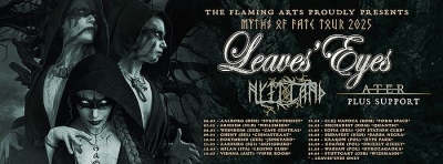 Leaves' Eyes - Myths Of Fate Tour 2025 - Varšava Leaves' Eyes - Myths Of Fate Tour 2025 - Varšava