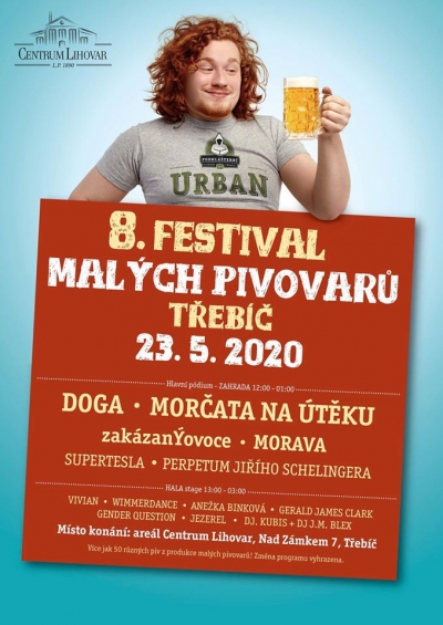 (ZRUŠENO) 8. Festival Malých Pivovarů v Třebíči