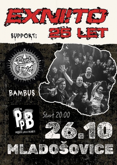 EXNI!TO slaví 25 let na punkové scéně!