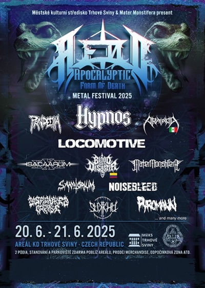 (ZRUŠENO) Apocalyptic Form Of Death 2025 (ZRUŠENO) Apocalyptic Form Of Death 2025