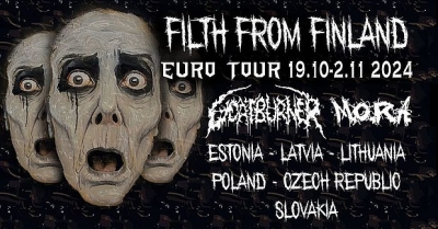 Goatburner & M.O.R.A. - FILTH FROM FINLAND TOUR 2024 - Varšava Goatburner & M.O.R.A. - FILTH FROM FINLAND TOUR 2024 - Varšava