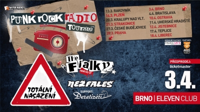 Totální nasazení, The Fialky, Nežfaleš – Tour 2021 - Brno