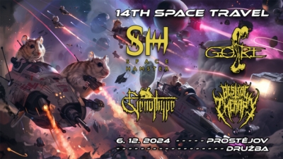 14TH SPACE TRAVEL - SPACE HAMSTER + G.O.R.E. + BESTIAL THERAPY + GENOTHYPE 14TH SPACE TRAVEL - SPACE HAMSTER + G.O.R.E. + BESTIAL THERAPY + GENOTHYPE