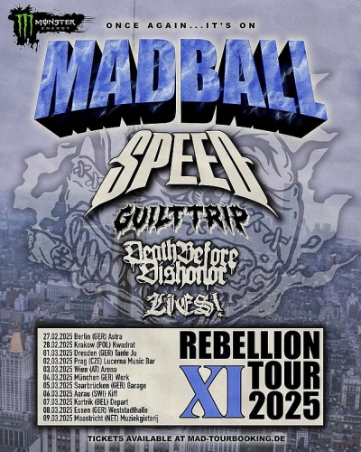 Madball - Rebellion Tour 2025 - Vídeň