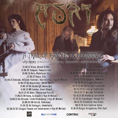 AURI - A TRAIL OF CANDLES & BEGINNINGS TOUR 2025 - Berlín 2025